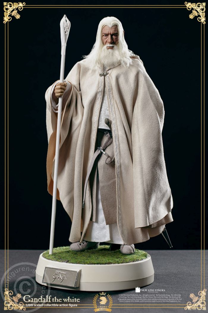 Gandalf The White w/ Horse - LOTR - Crown Series