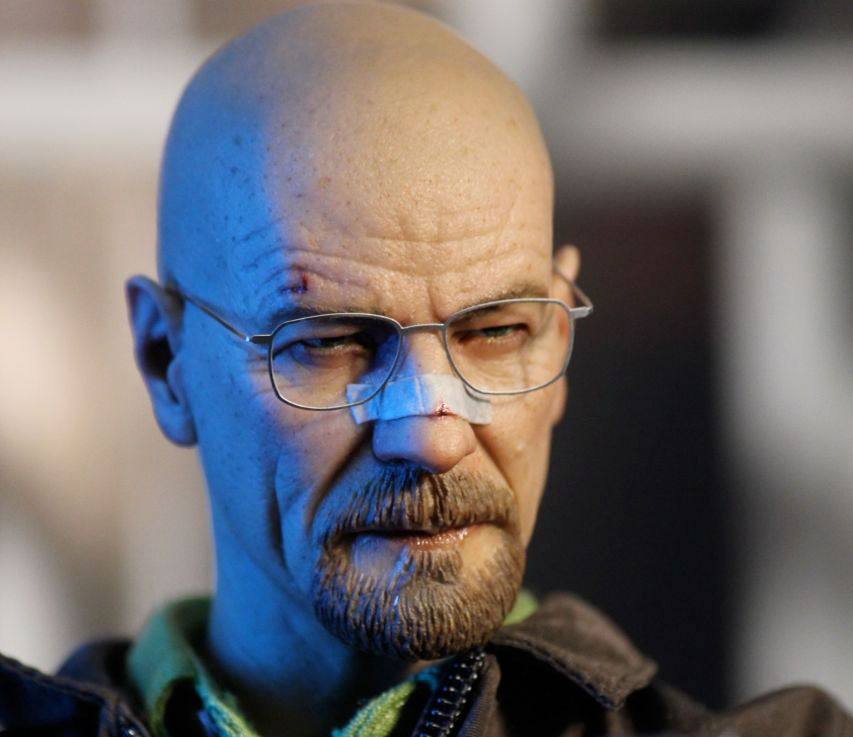 Walter White Head - Battle damaged