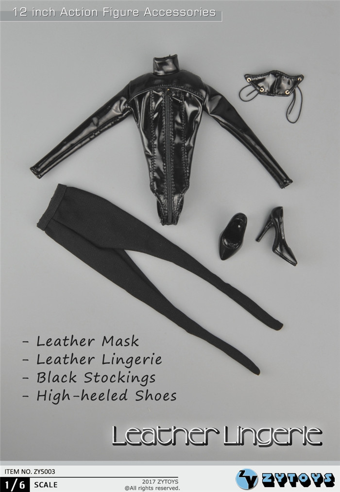 zy5003-10mYBm3It7UsPw5 Sexy Leather Lingerie Set