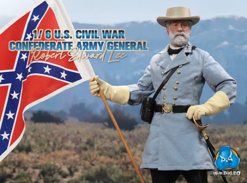 Robert Edward Lee - U.S. Civil War Confederate Army General - in 1/6 scale