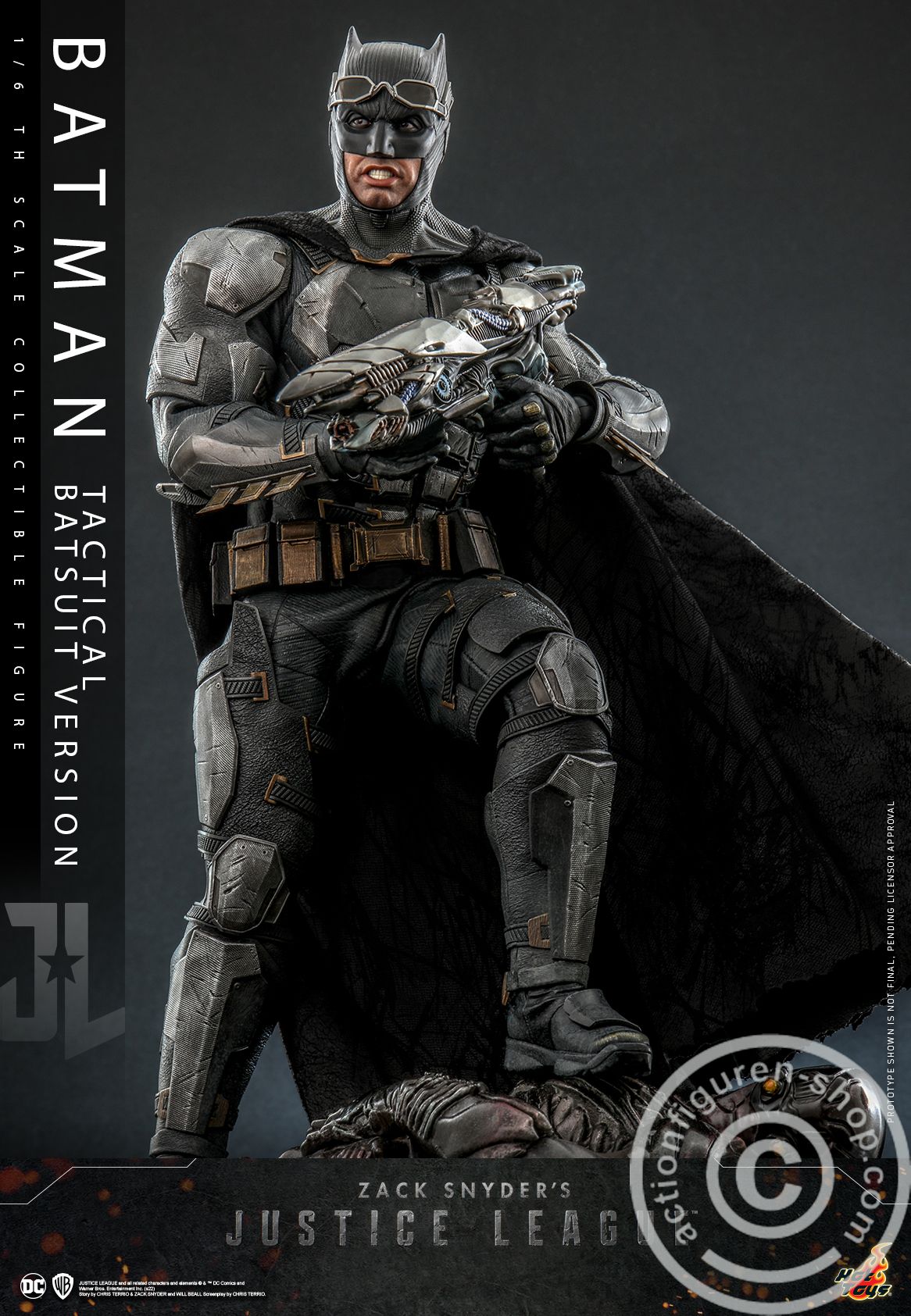 Zack Snyder's Justice League - Batman (Tactical Batsuit Version) - TMS085 Zack Snyder's Justice League - Batman (Tactical Batsuit Version) - TMS085
