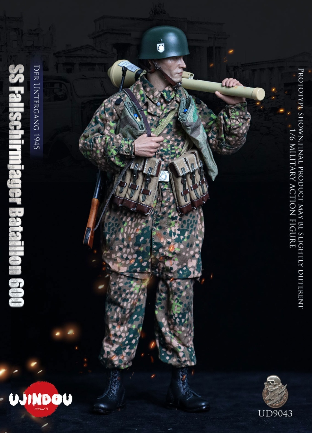 SS Fallschirmjager Bataillon 600 - Der Untergang 1945 - in 1/6 scale
