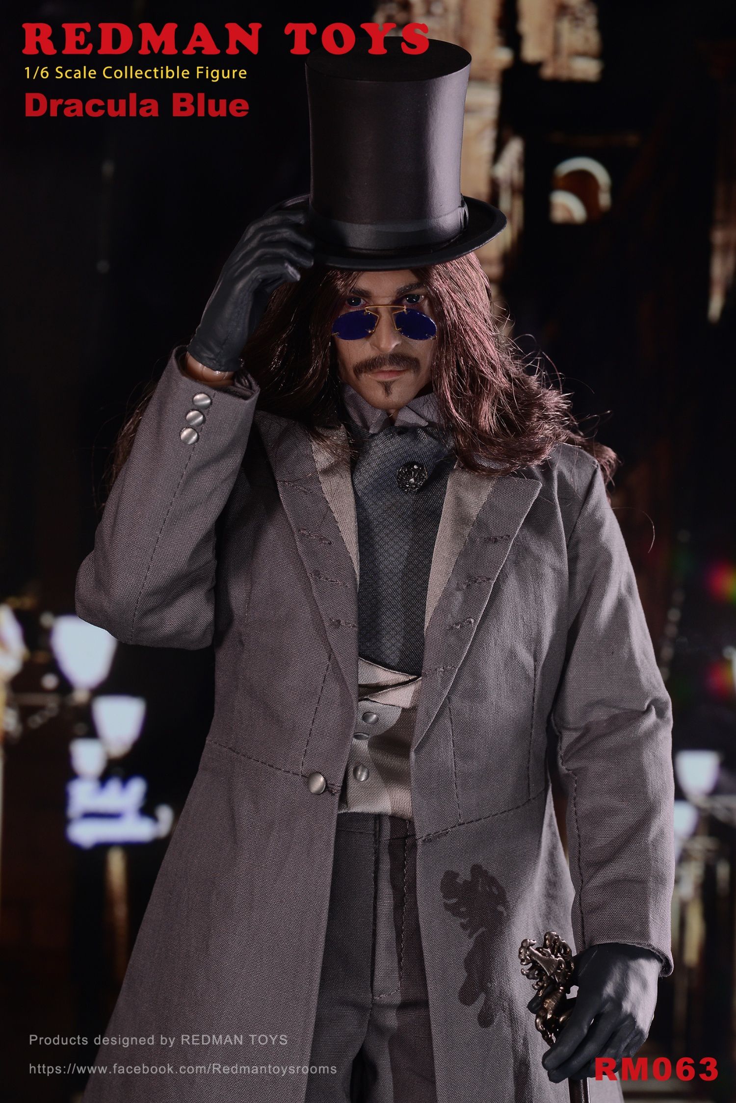 Dracula - Blue - Victorian Outfit