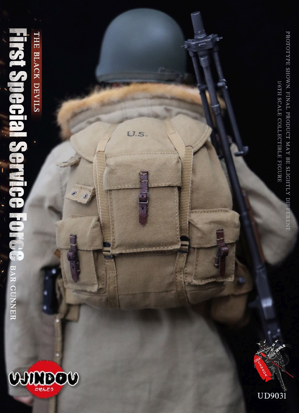 First Special Service Force - BAR Gunner - The Black Devils