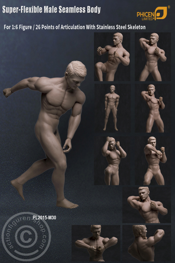 Super Flexibel Male Seamless Body