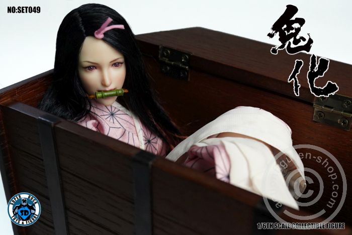 SDS049-09 ONI Girl - Cosplay Cloth & Head Set