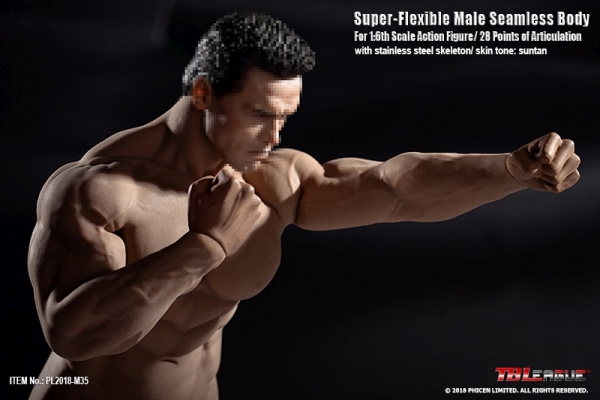Super Flexibel Male Seamless Body