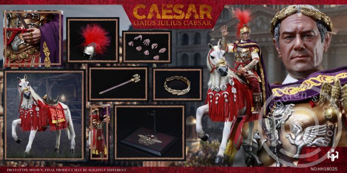 Julius Caesar - Suit Version w/ Horse