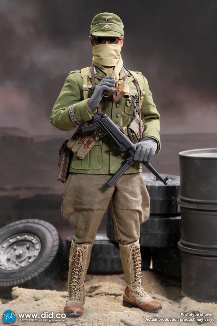 Wilhelm - WWII German Afrika Korps Infantry Captain
