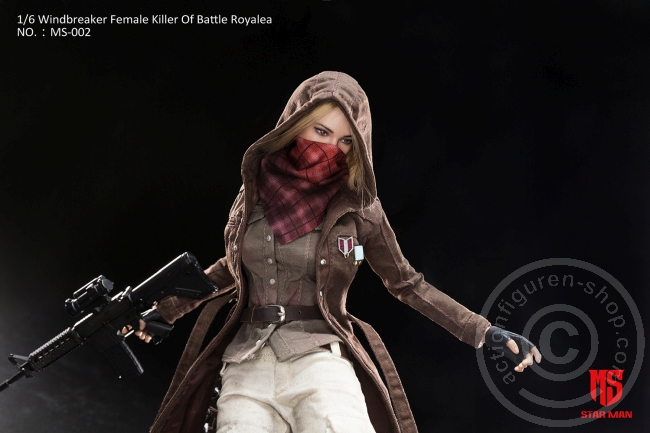 STM-S002-10 Windbreaker Female Killer Of Battle Royale
