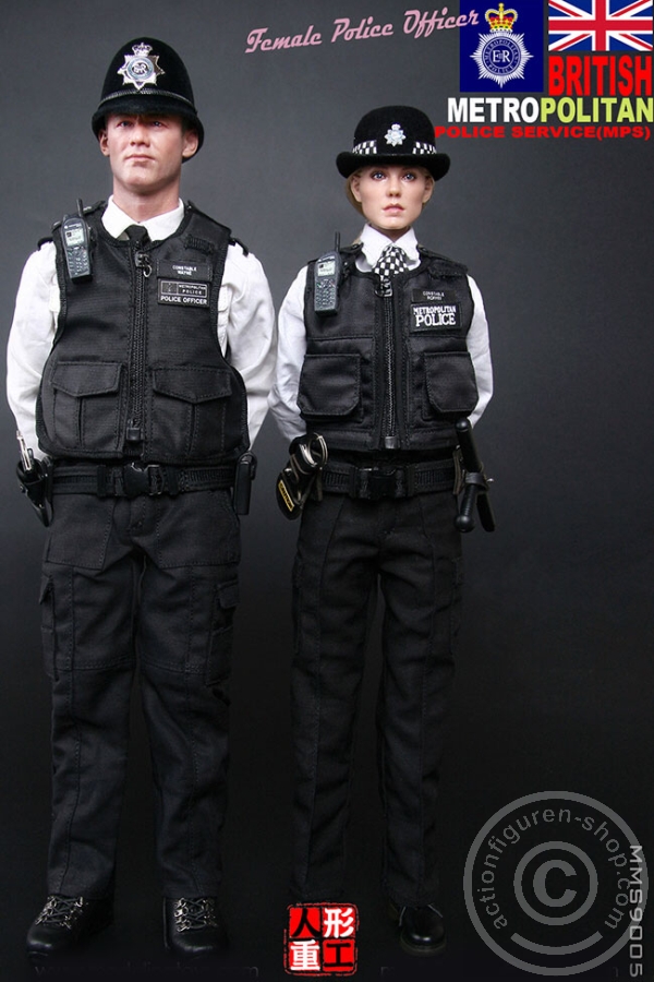 British Metropolitan Female Police Officer