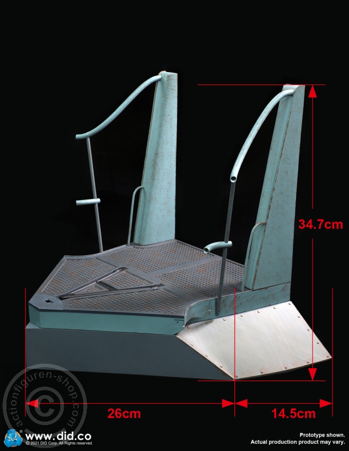 U-Boot Tower Diorama Set C + D (U-Boot Tower Gun Deck + 20mm FLAK) U-Boot Tower Diorama Set C + D (U-Boot Tower Gun Deck + 20mm FLAK)