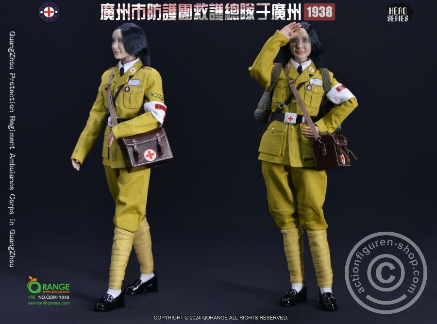GuangZhou Protection Regiment Ambulance Corps - GuangZhou 1938 – in 1/6 scale