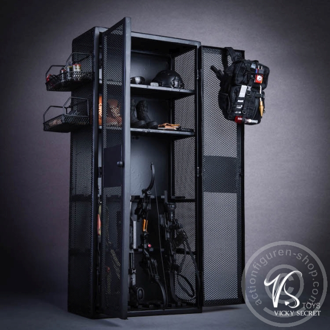 VST19xG34A-06 Cabinet / Locker / Spind - black Metall