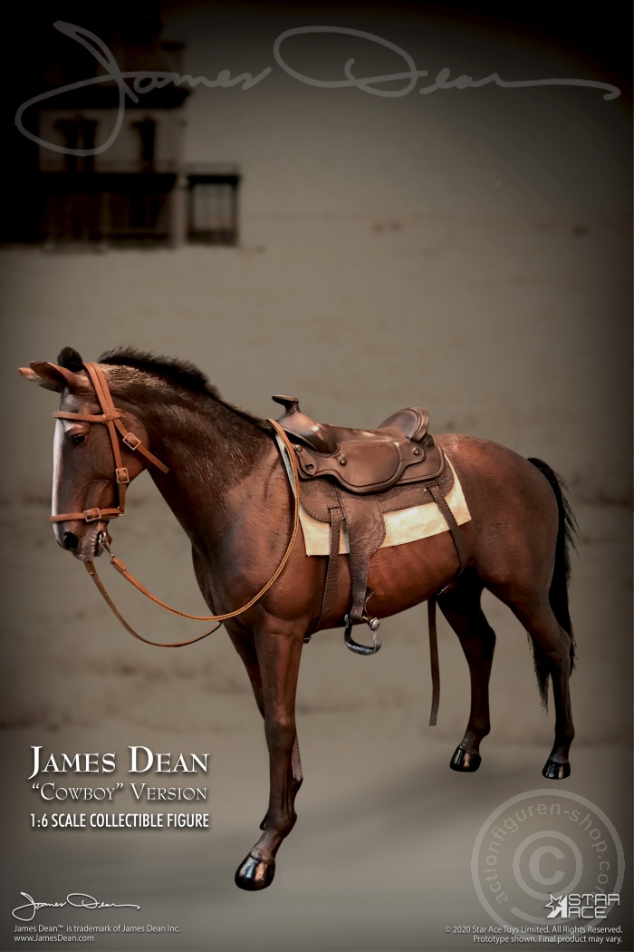 SA088C-01 James Dean (Deluxe Cowboy version) w/ Horse