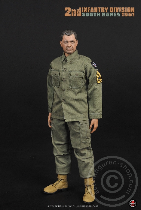 SSt069-22 2nd Infantry Division - South Korea 1951