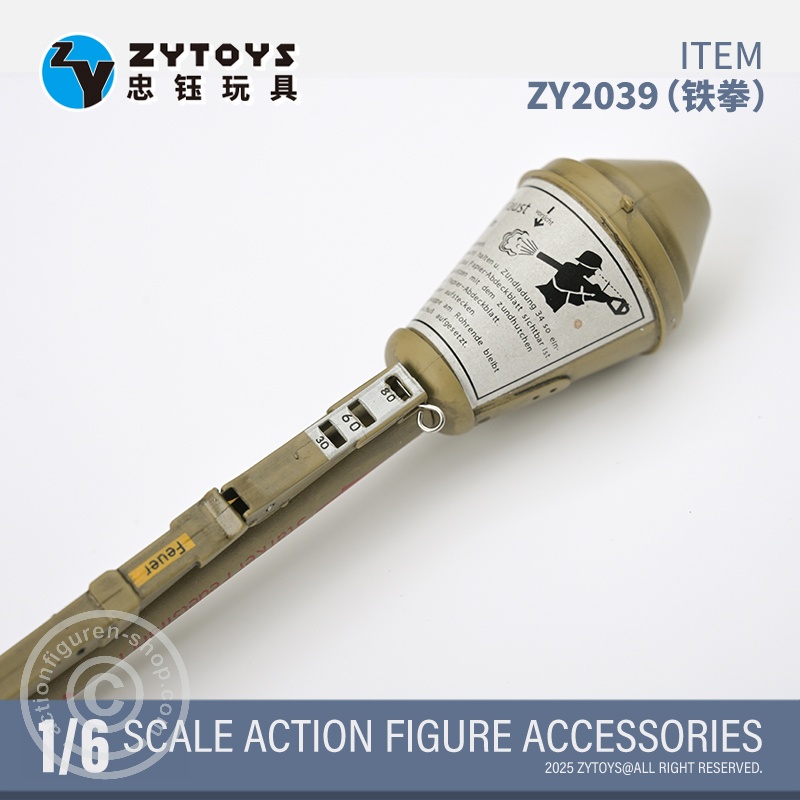 German Panzerfaust Typ M60 – in 1/6 scale German Panzerfaust Typ M60 – in 1/6 scale