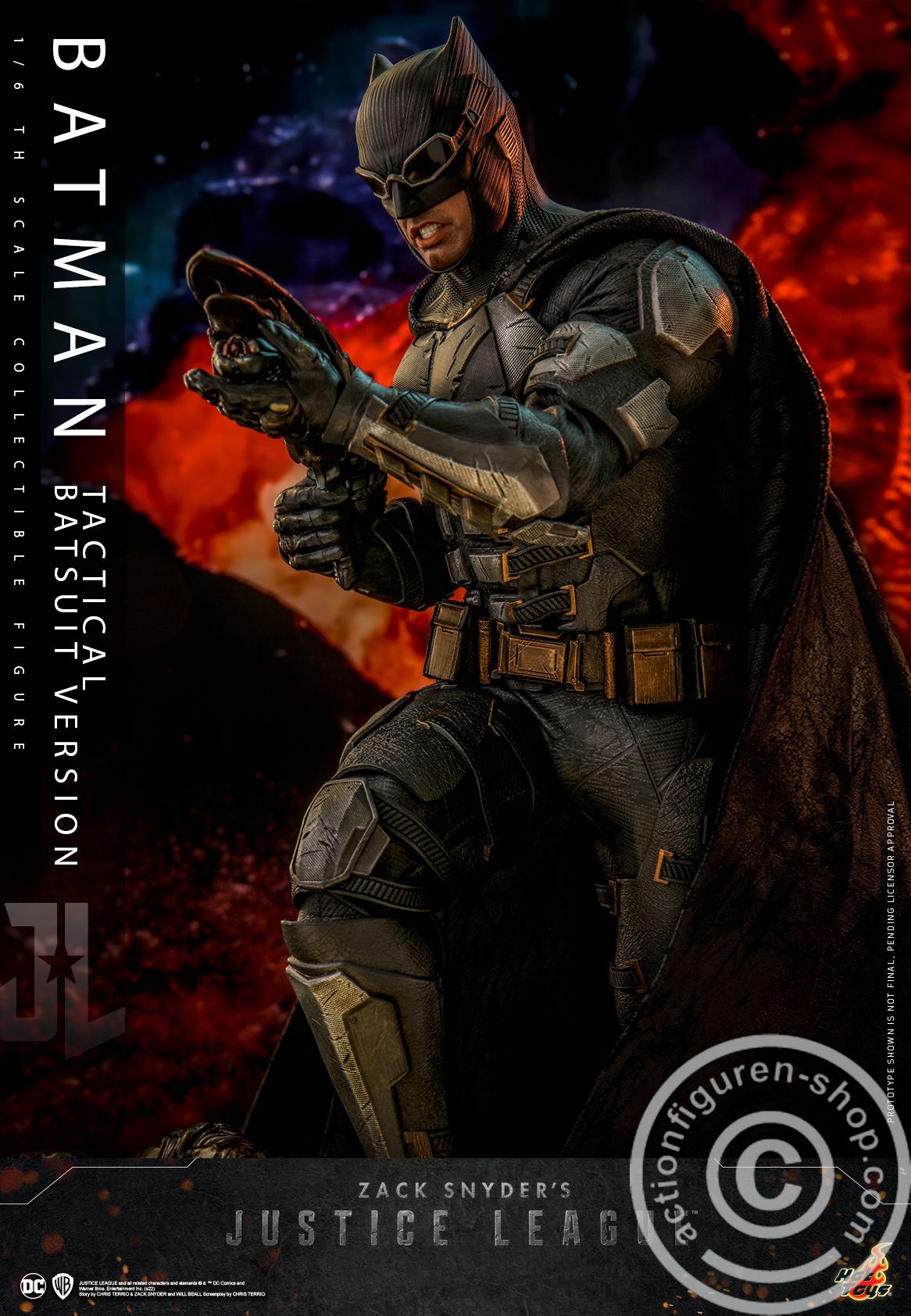 Zack Snyder's Justice League - Batman (Tactical Batsuit Version) - TMS085 Zack Snyder's Justice League - Batman (Tactical Batsuit Version) - TMS085