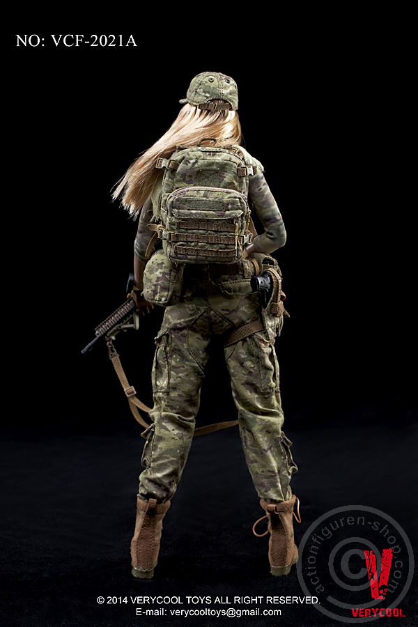 Female Shooter - CP Camouflage