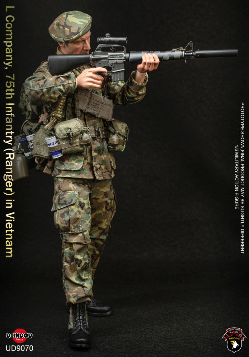 U.S. ARMY L Company - 75th Infantry (Ranger) in Vietnam - in 1/6 scale