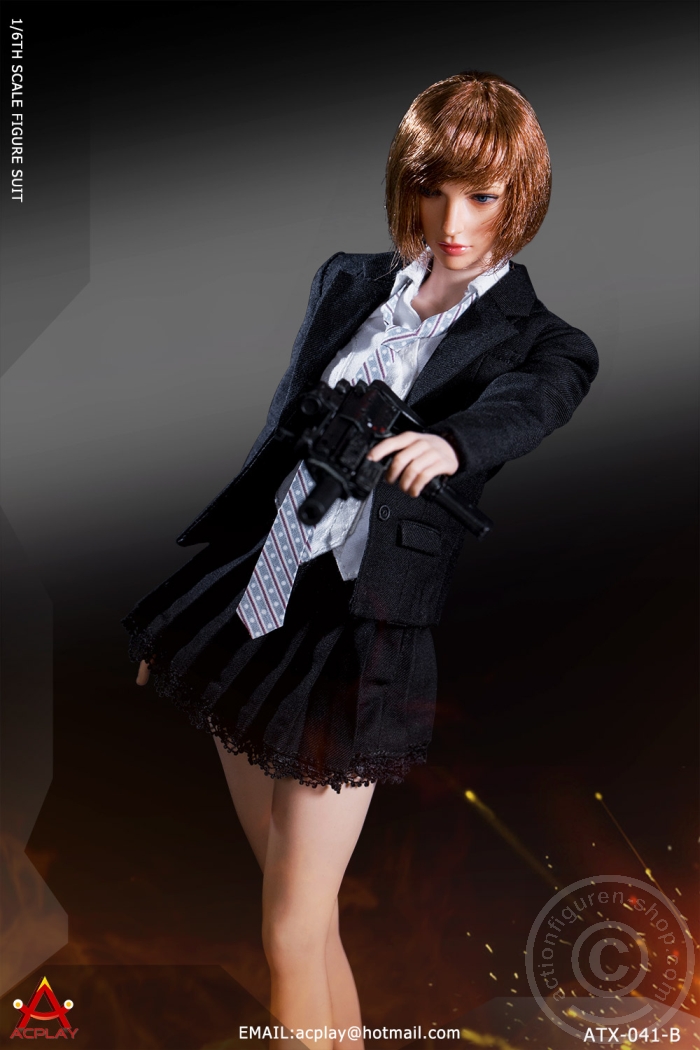 Battle Girl´s Uniform Suit Set - dark