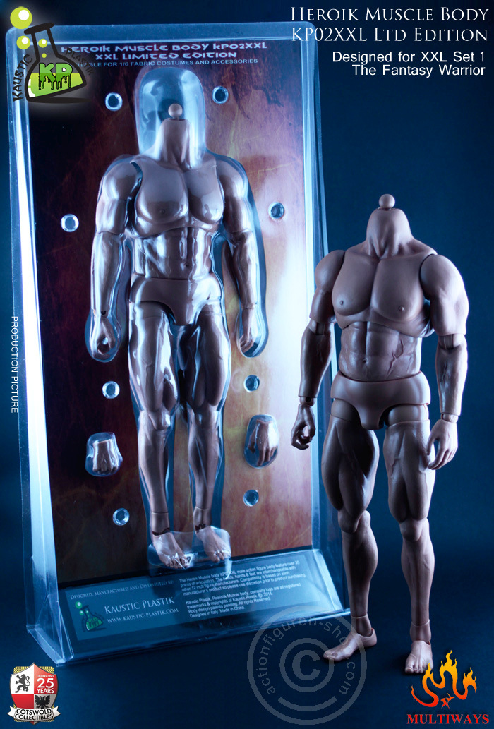 Heroik Muscle Body for Fantasy Warrior