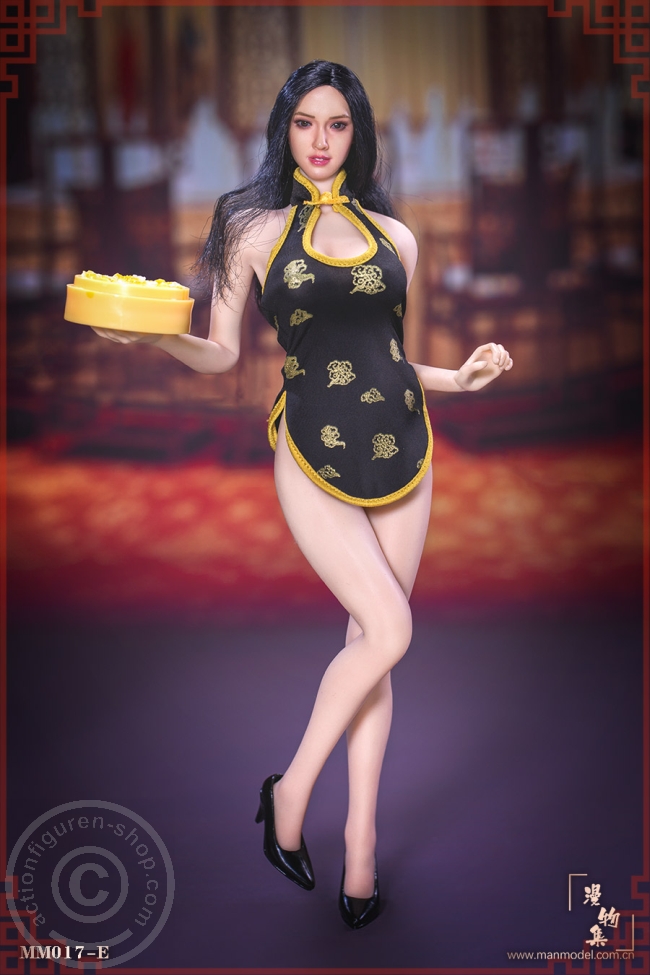 Chinese Restaurant Waitress Short Cheongsam - E