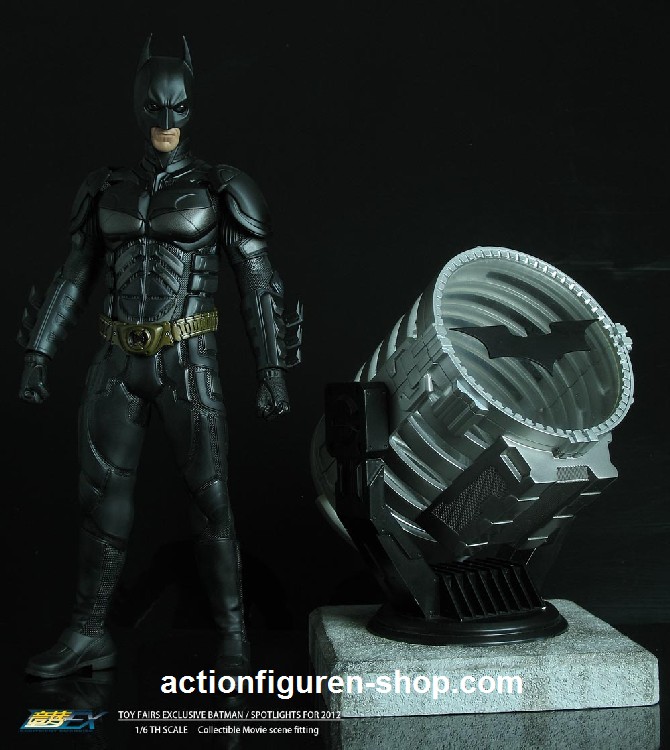 Bat Spotlight /working LED - in 1:6 scale