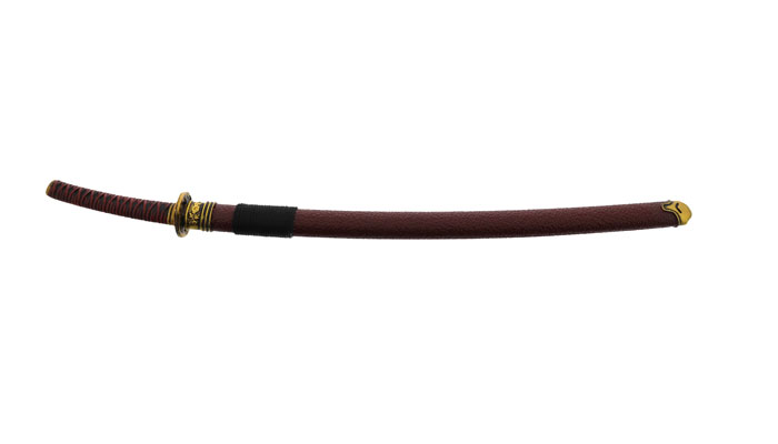 PTk1-02 Katana mit Scheide (Metall-Klinge)
