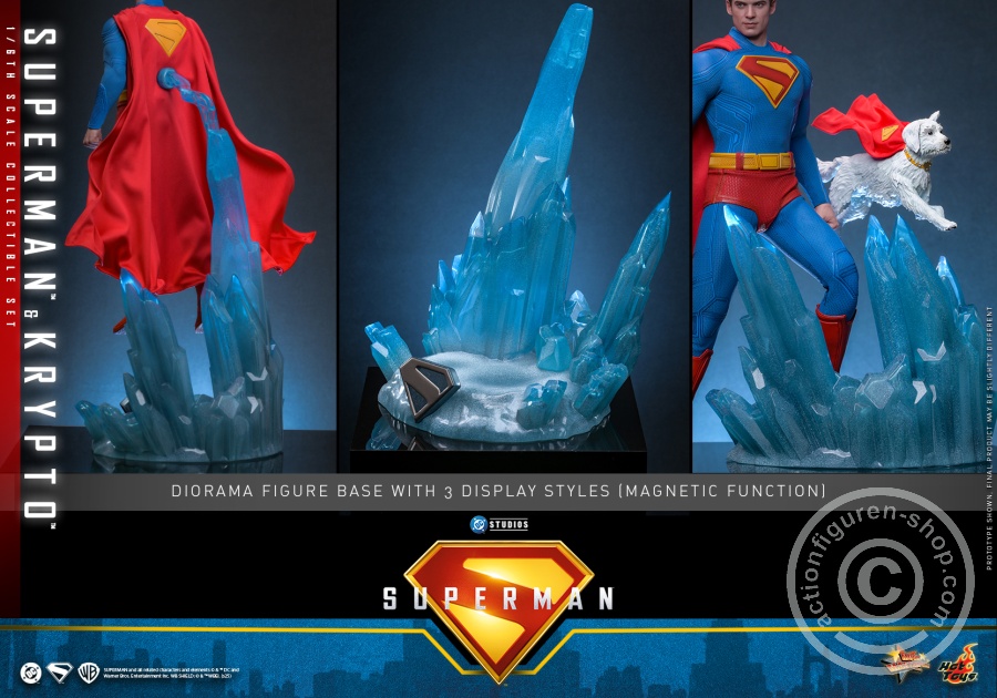 Hot Toys – MMS812 - Superman - 1/6th scale Superman & Krypto Collectible Set Hot Toys – MMS812 - Superman - 1/6th scale Superman & Krypto Collectible Set