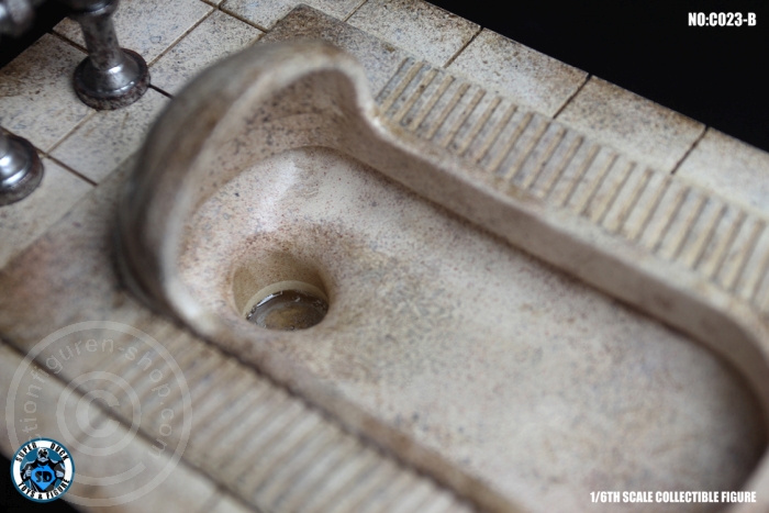 SDC023B-05 Squat Toilet / Hock - Toilette - dirty look