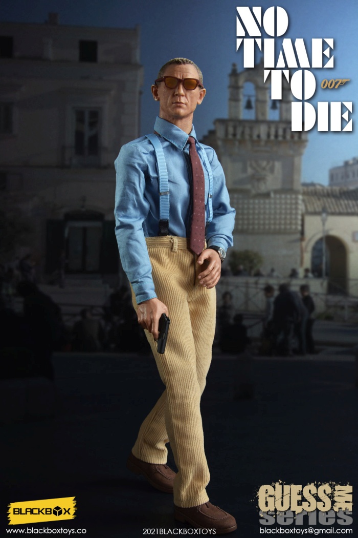 BBT-9025-25 Agent James - No Time to Die - in Civil Outfit