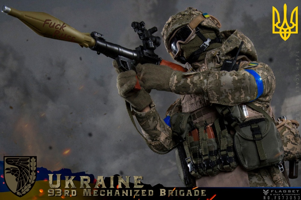 Ukraine Army - 93rd Mechanized Brigade - Anti-Tank Gunner - in 1/6 scale Ukraine Army - 93rd Mechanized Brigade - Anti-Tank Gunner - in 1/6 scale