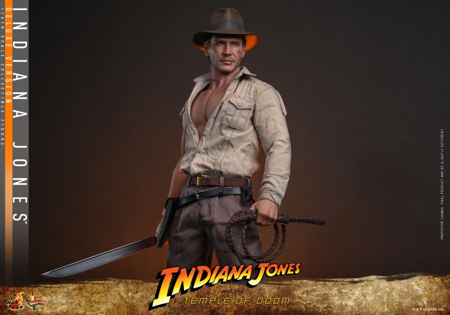 Indiana Jones And the Temple of Doom 1/6th scale Indiana Jones Collectible Figure (Deluxe Version) - MMS861