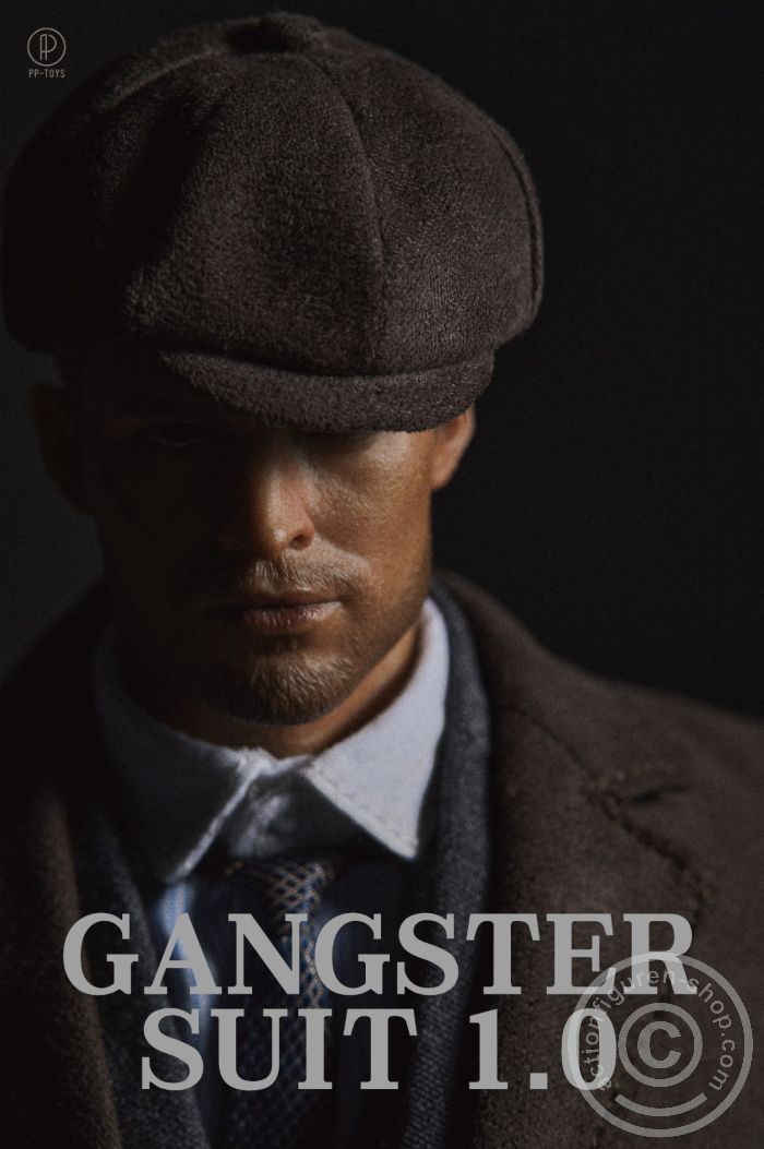 Gangster Suit - Peaky Blinders Set - dark-blue