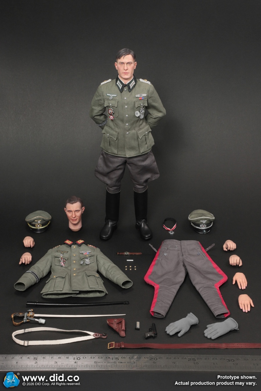 Otto Remer - WWII German Wehrmacht Officer - in 1/6 scale