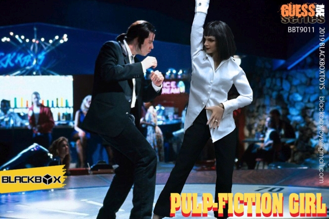 BBT9011-22 Pulp Fiction Girl - Mia Wallace - Dancing Girl