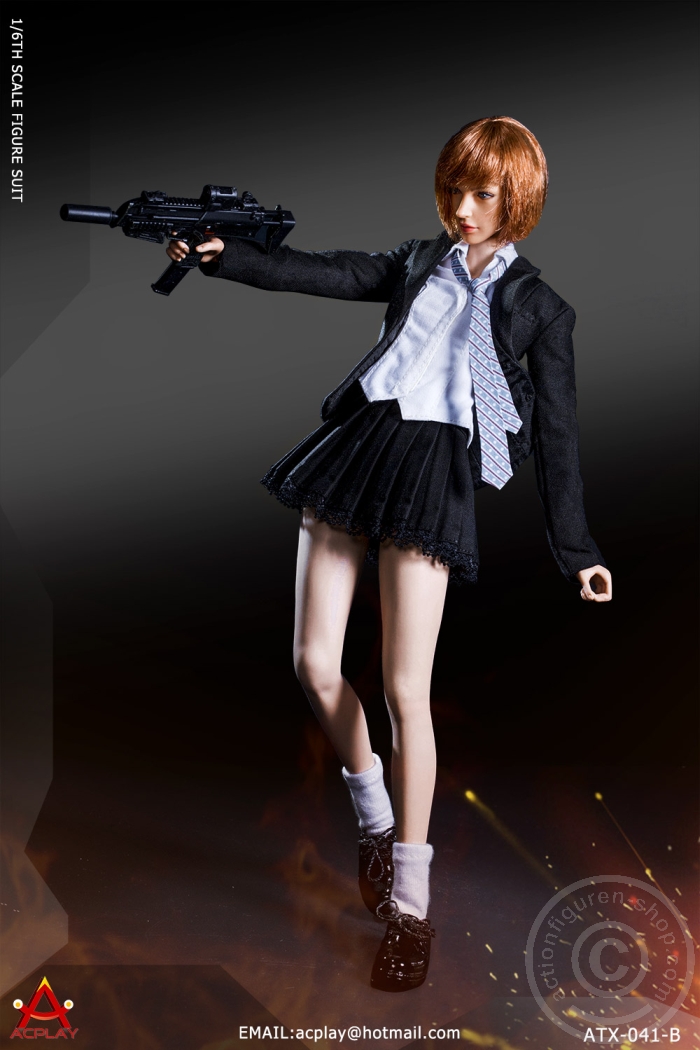 Battle Girl´s Uniform Suit Set - dark