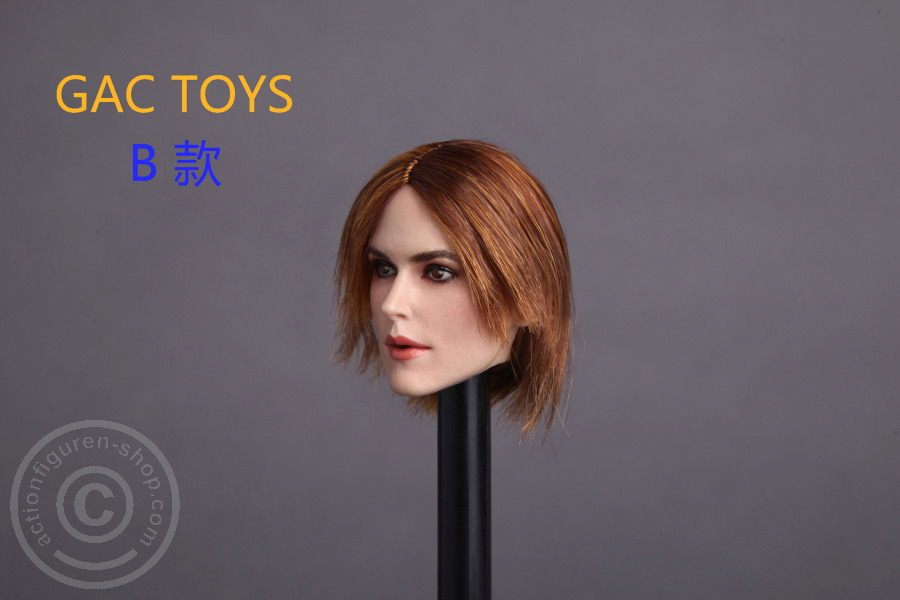 gac007b-03HFpC4iTbLH73l Female Head - red-brown short Hair