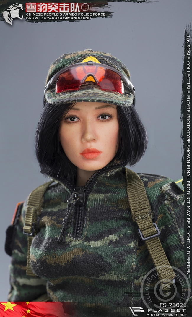 FS73021-19 PLA - Snow Leopard Commando Unit - Female Sniper