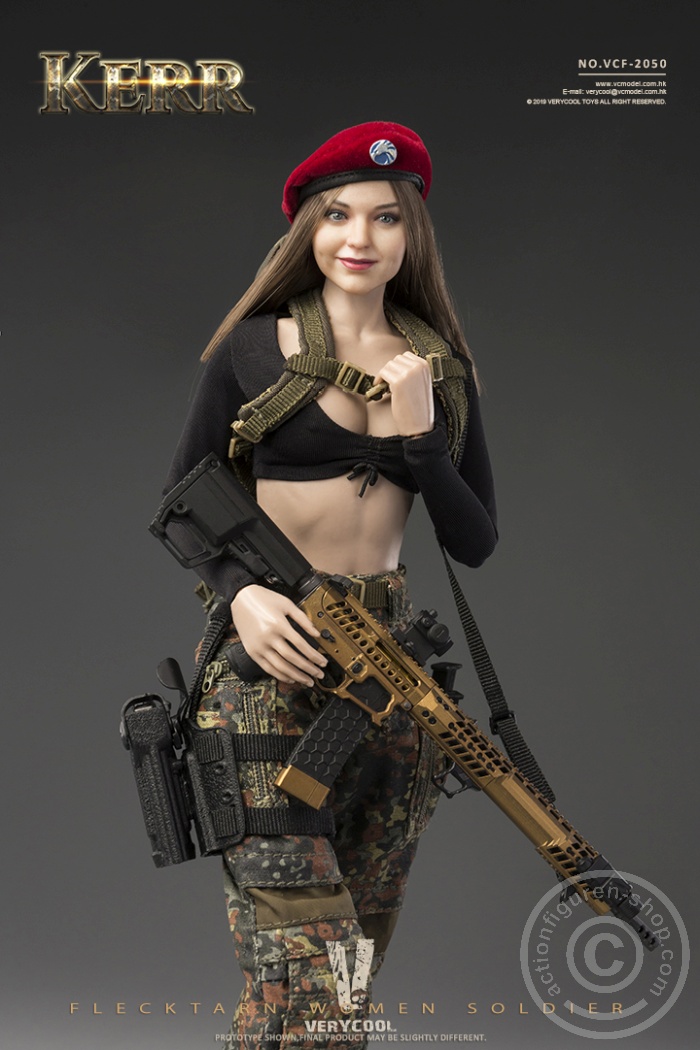 Flecktarn Woman Soldier - KERR