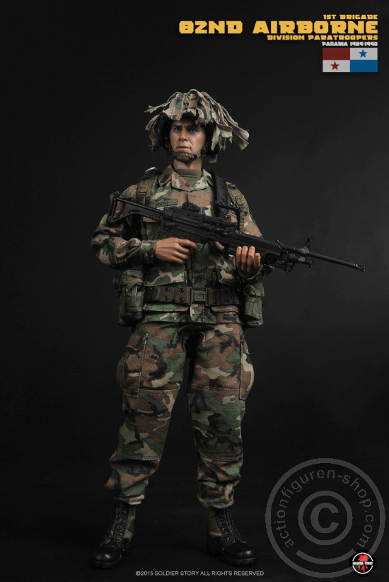 SSt089-19 82nd Airborne Paratrooper Panama 89-90
