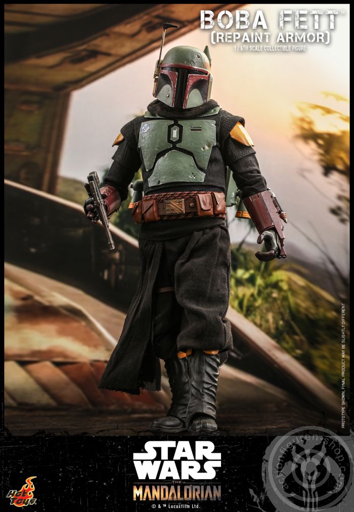 Star Wars: The Mandalorian - Boba Fett (Repaint Armor) - TMS055 Star Wars: The Mandalorian - Boba Fett (Repaint Armor) - TMS055