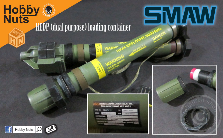 HNSMAW-05 SMAW MK153 Raketenwerfer - black