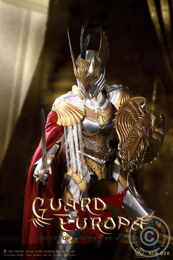 PTALS010-03 Eagle Knight Guard - Silver Armor Version