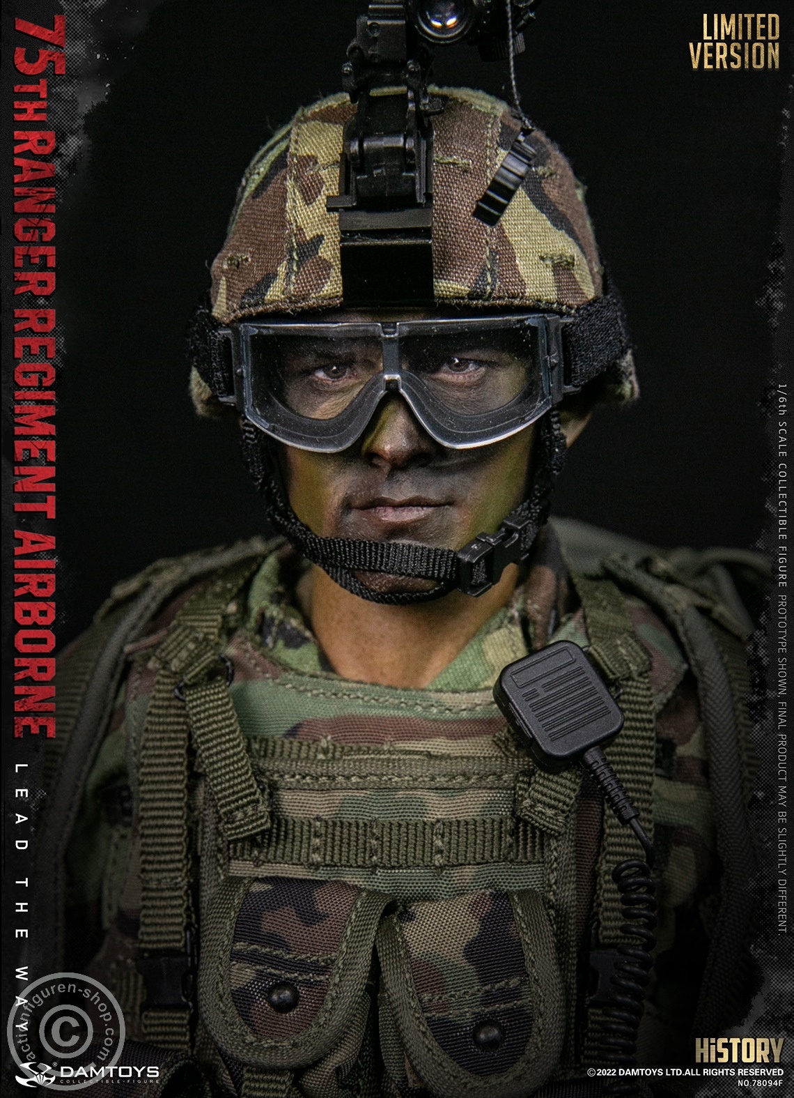 75th Ranger Regiment - Airborne Saw Gunner - Limited Version 75th Ranger Regiment - Airborne Saw Gunner - Limited Version