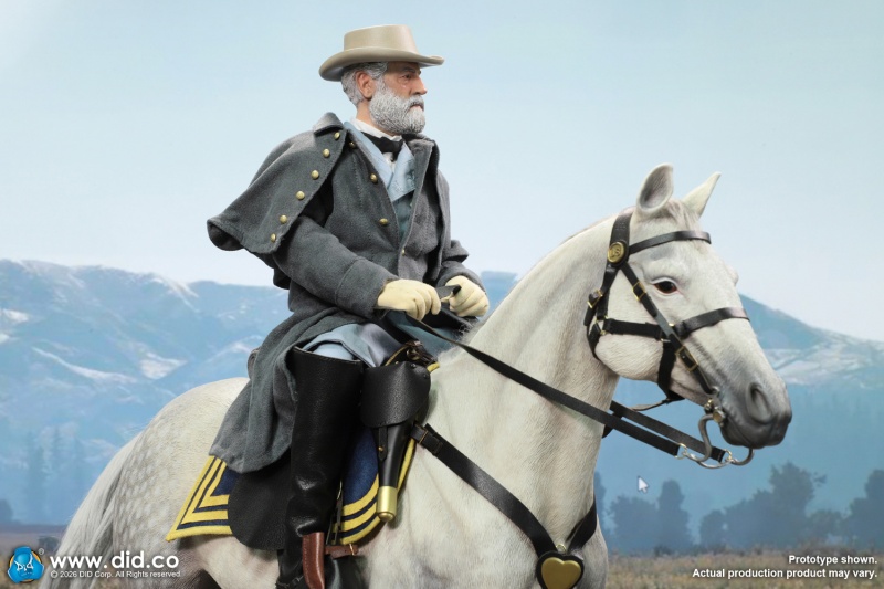 Civil War White War Horse (Standing) - 1/6 scale