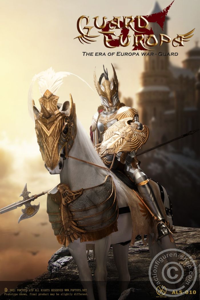 PTALS010-15 Eagle Knight Guard - Silver Armor Version