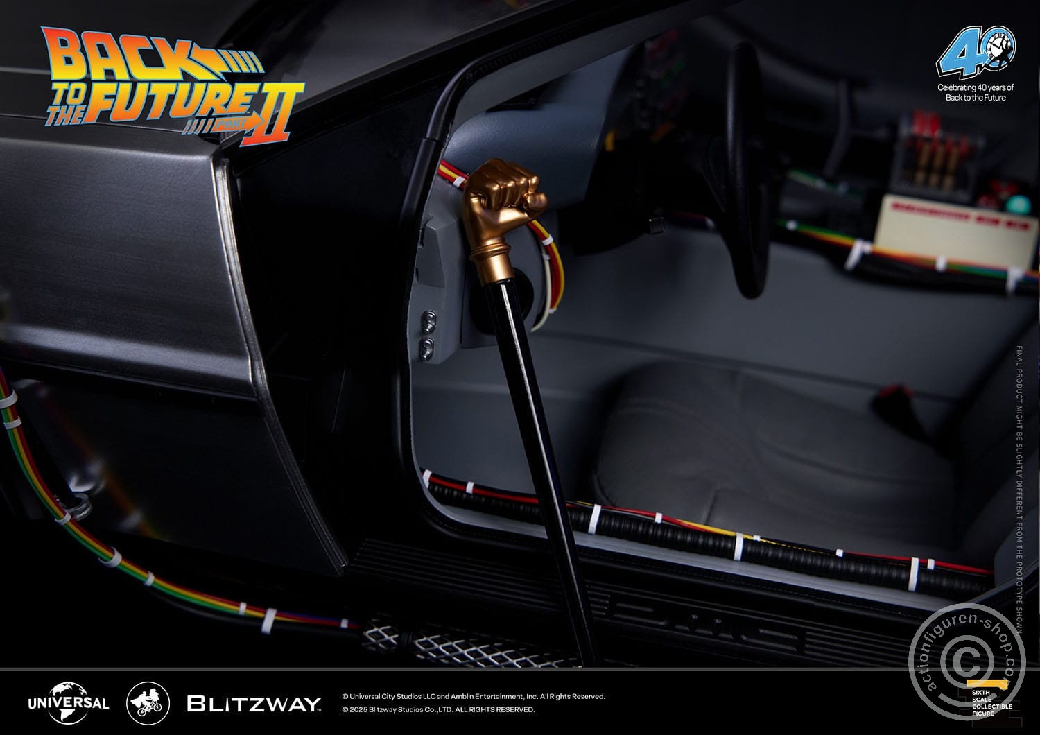DeLorean Time Machine - Ultimate Masterpiece Series - in 1/6 scale DeLorean Time Machine - Ultimate Masterpiece Series - in 1/6 scale