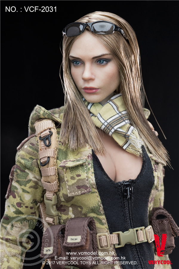 VCF2031-04b15djCzo59hVD Villa - MC Camouflage Women Soldier